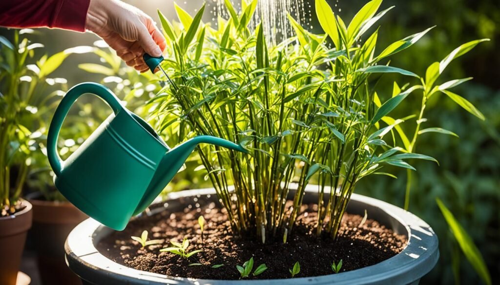 bamboo bonsai fertilizing